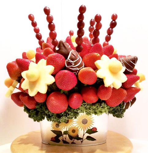 #1965-Magnolia Bouquet , Special Bouquet for Fruit Bouquet Lovers - Magnolia's-Delights